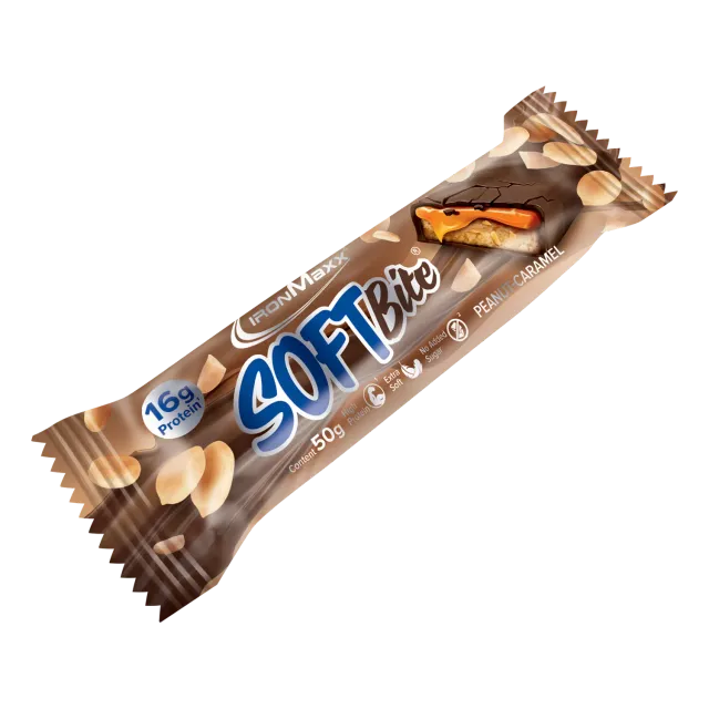 Iron Maxx Softbite Proteinriegel Peanut Caramel 50 g