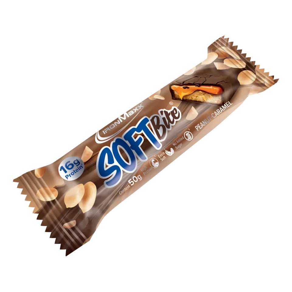 Iron Maxx Softbite Proteinriegel Peanut Caramel 50 g