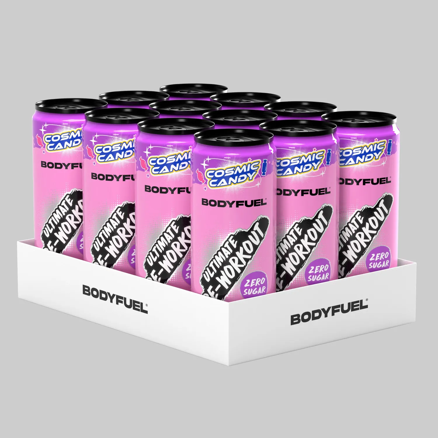 Applied Nutrition Bodyfuel Drink 12x330ml Erdbeerlimonade