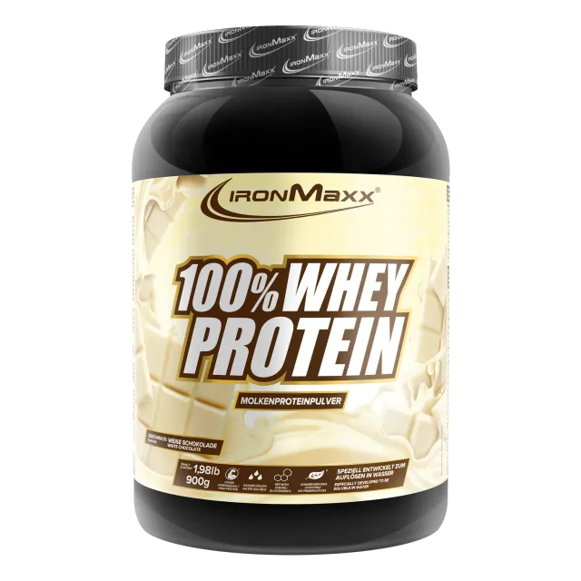 Iron Maxx 100% Whey Protein 900 g Weiße Schokolade Whey