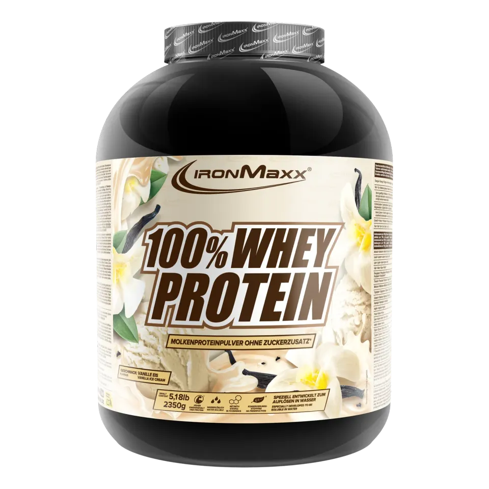 Iron Maxx 100% Whey Protein Pulver 2350g Vanilla