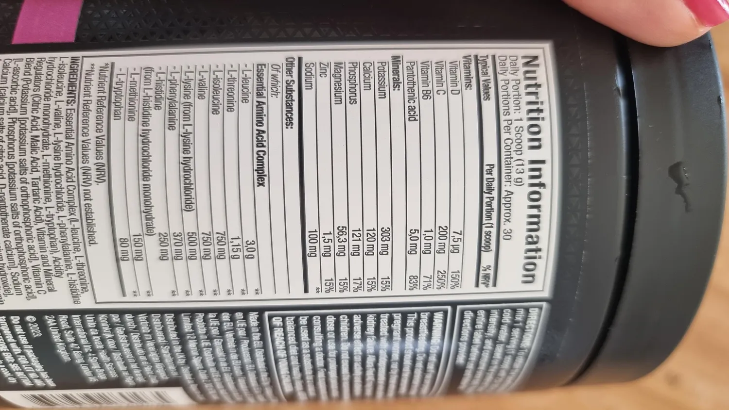 MuscleTech Platinum 100% EAA+ Aminosäurenpulver