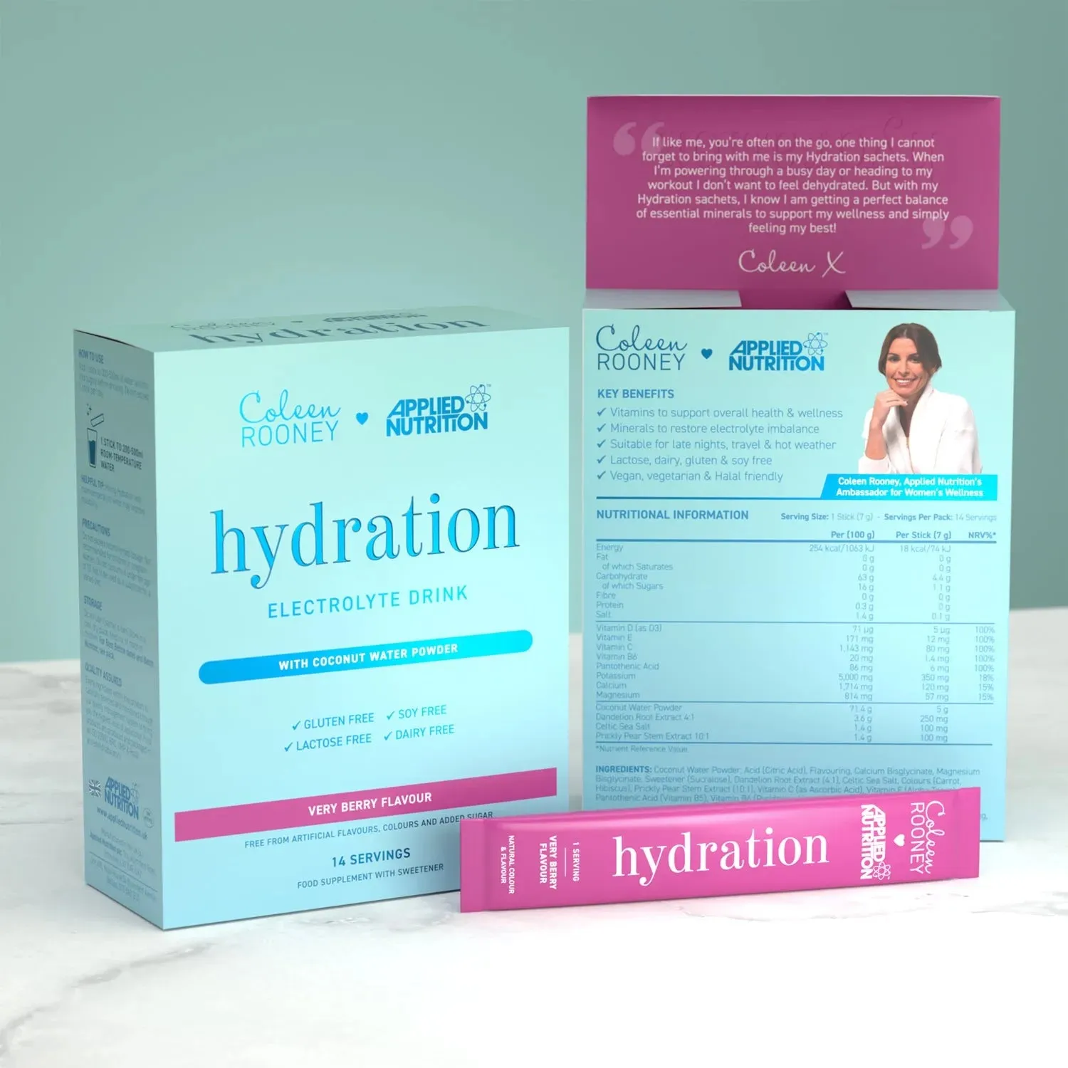 Applied Nutrition Coleen Full Berry Collection Set 5 Sorten