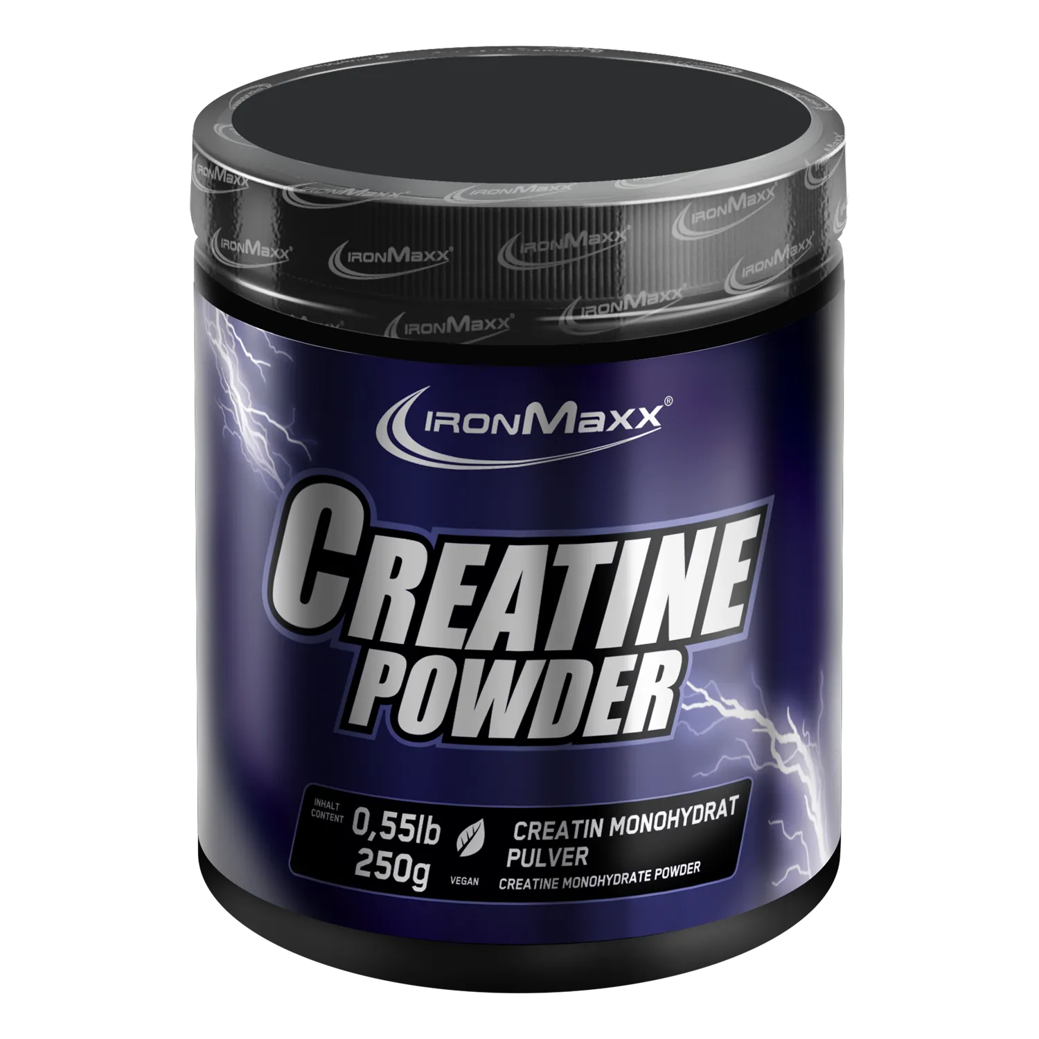 Iron Maxx Creatine Powder Monohydrat 250g vegan