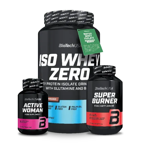 Body Star Abnehm-Pack Set Iso Whey Zero Diät