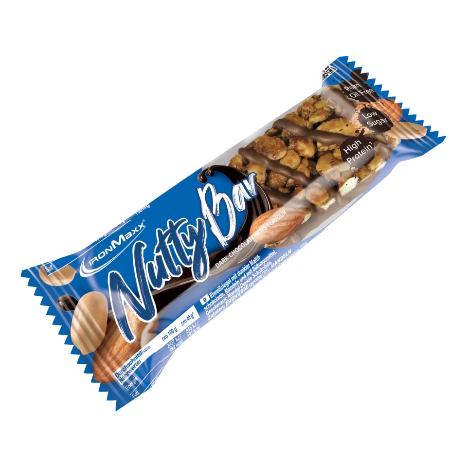 Iron Maxx Nutty Bar Proteinriegel Dark Chocolate Nut 40 g Low Sugar