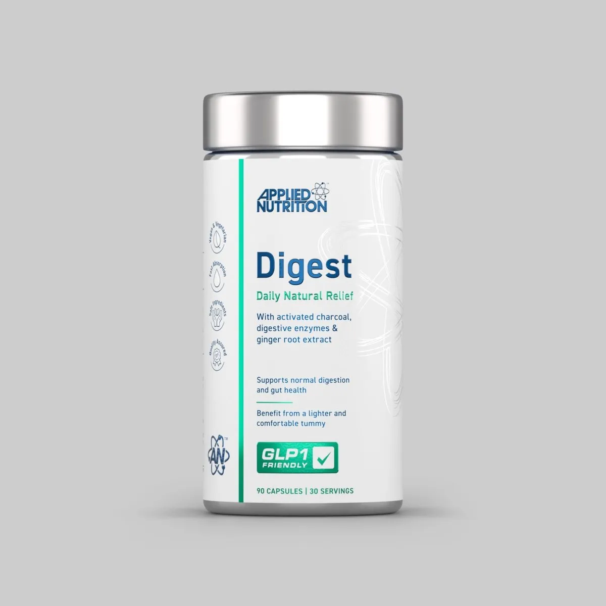 Applied Nutrition Digest Kapseln vegan Verdauungssupport