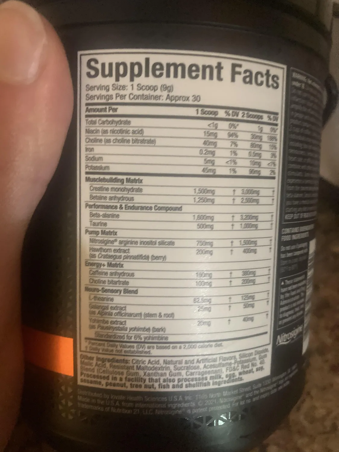 MuscleTech VaporX5 Pre-Workout Miami Spring Break