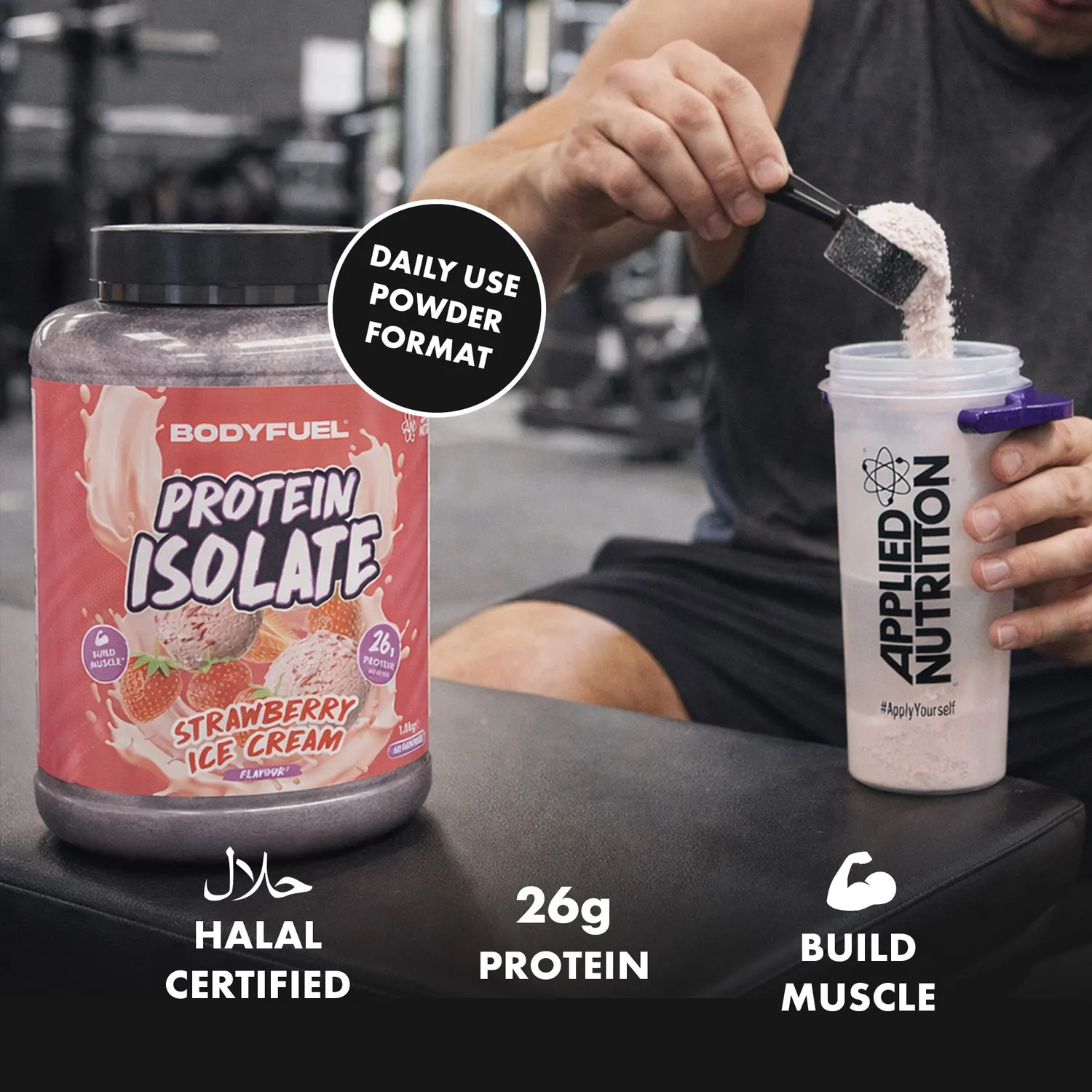 Applied Nutrition BodyFuel Isolat Double Chocolate