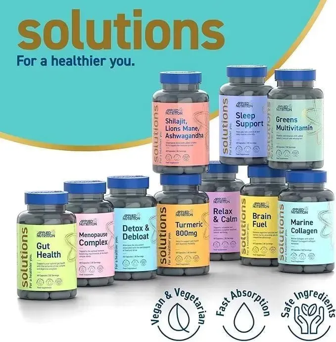 Applied Nutrition Detox Debloat Kapseln 60 Stk vegan Verdauung