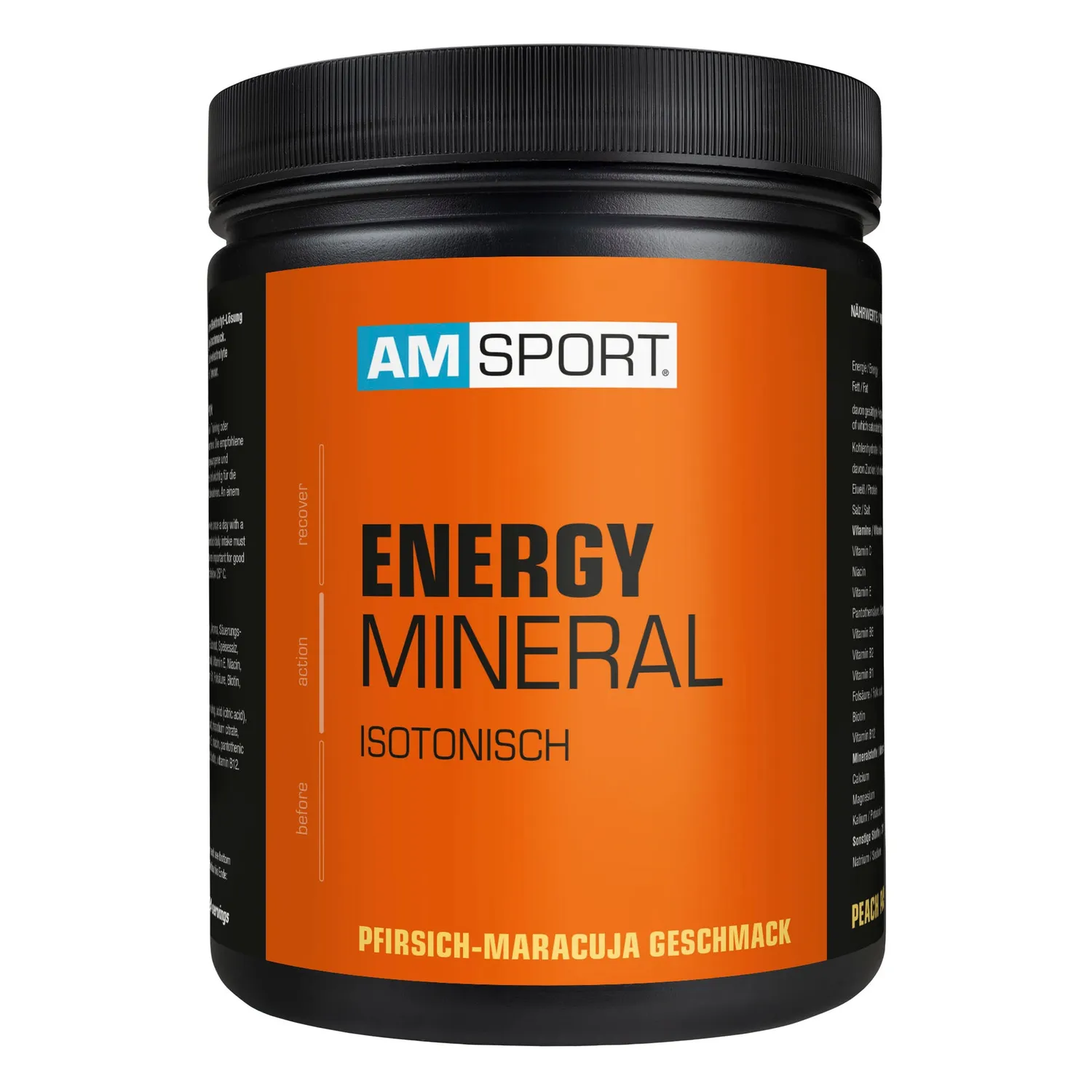 AMSPORT Energy Mineral Isodrink Rote Früchte 990g
