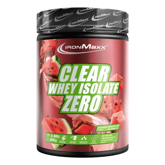 Iron Maxx Clear Whey Isolate ZERO Protein 400g Watermelon