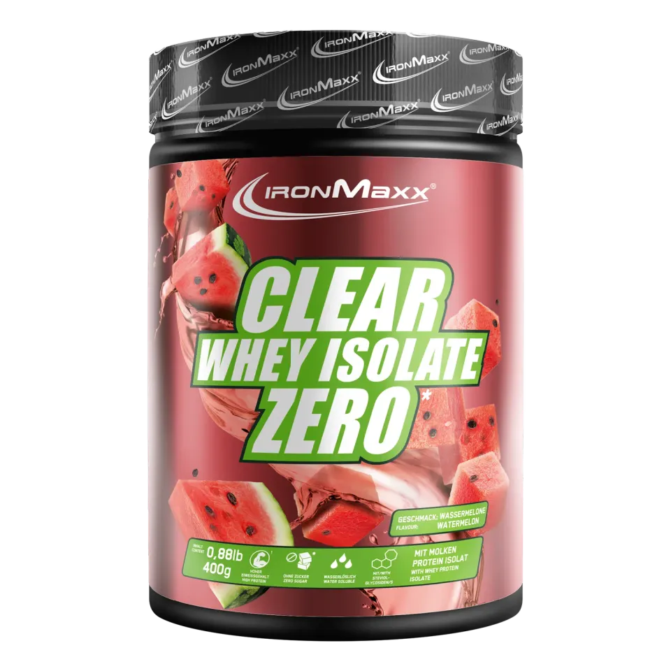 Iron Maxx Clear Whey Isolate ZERO Protein 400g Watermelon