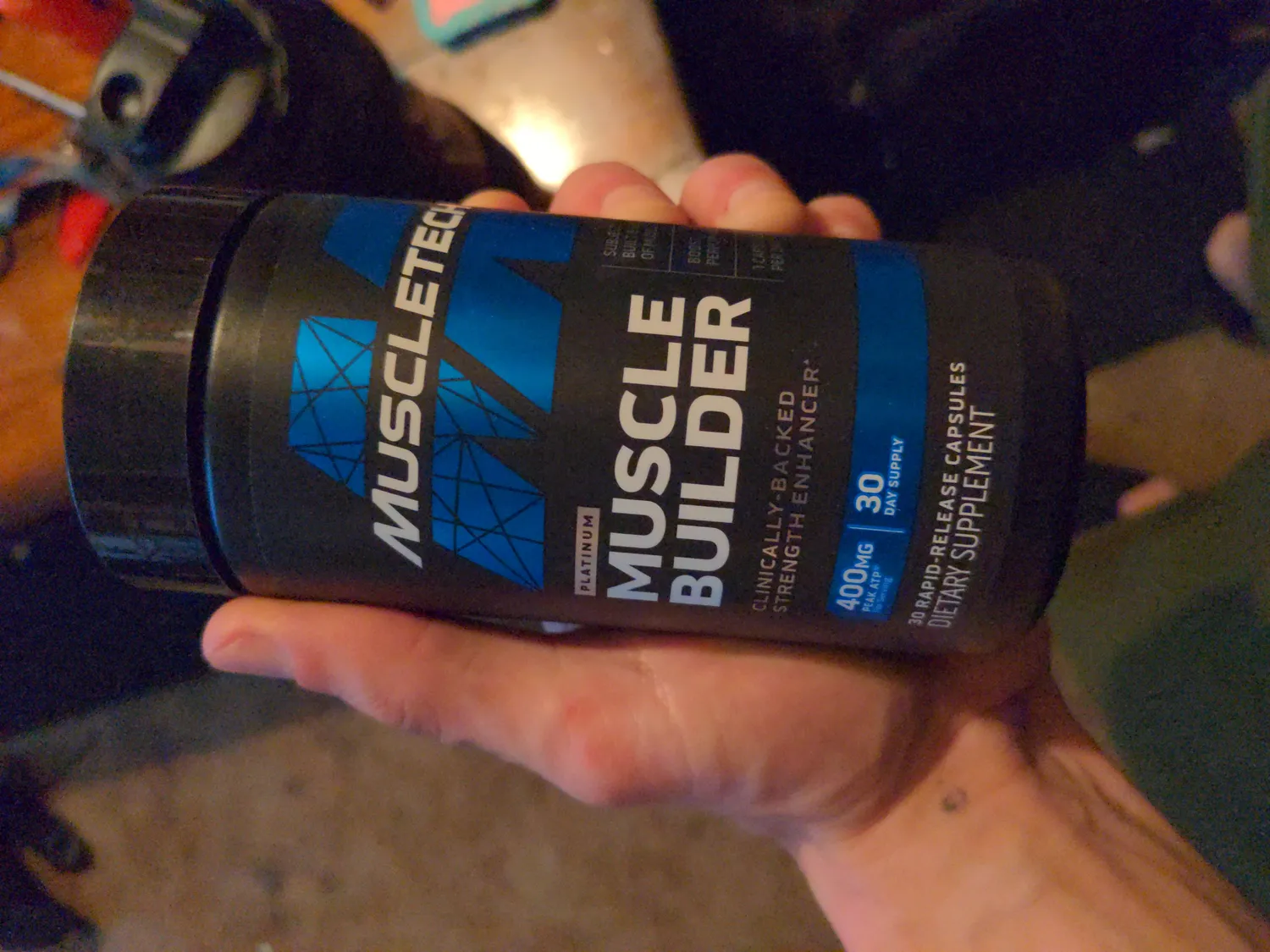 MuscleTech Platinum Musclebuilder Kraftsupplement 30/60 Kapseln klinisch geprüft