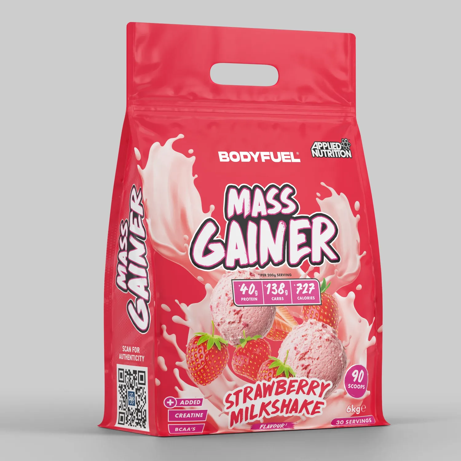 Applied Nutrition BodyFuel Mass Gainer Chocolate Milkshake kalorienreich