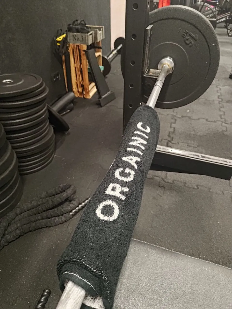 ORGAINIC Fitnesshandtuch Baumwolle 50x100cm