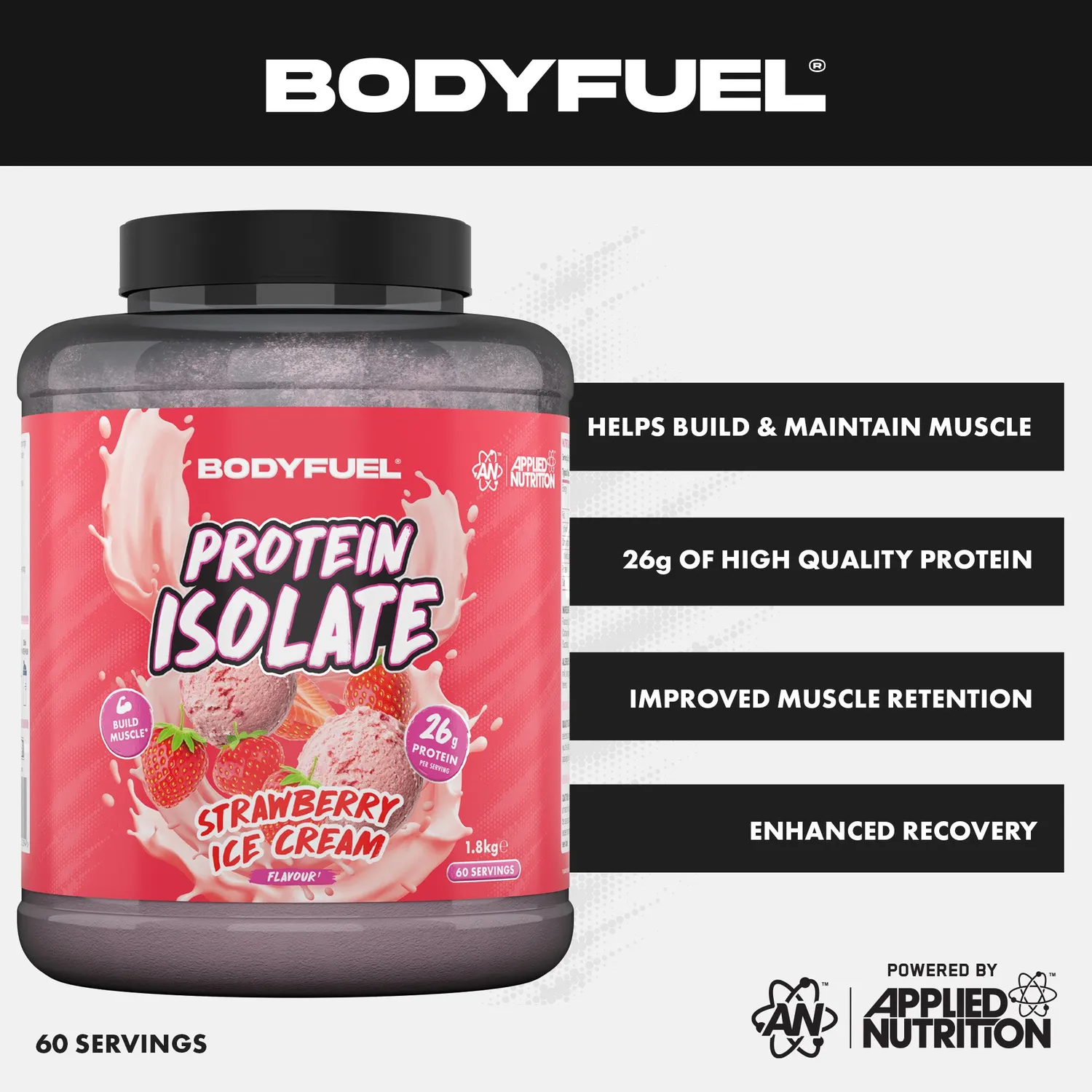 Applied Nutrition BodyFuel Isolat Double Chocolate