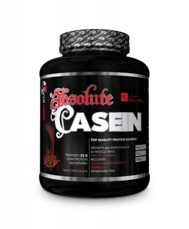 Body Star Absolute 100% Casein Protein Vanille 500 g langsam verdaulich
