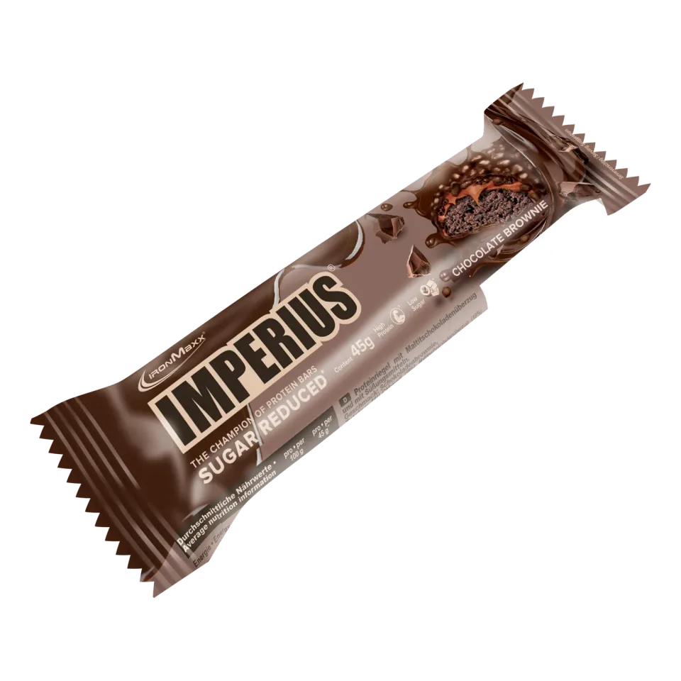Iron Maxx Imperius Proteinriegel 45 g Chocolate Brownie ohne Süßstoffe