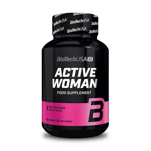 BioTechUSA Active Woman Multivitamin 60 Tabletten Frauen