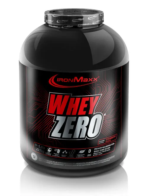 Iron Maxx Whey ZERO Proteinpulver Milchschokolade 2270 g – zuckerfrei