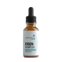 AMFORMULA Care Eisen plus Vitamine Tropfen Himbeere 20 ml