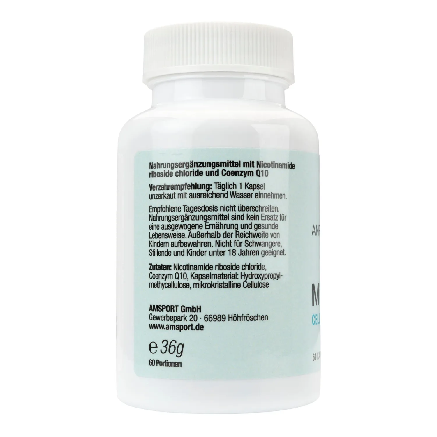 AMFORMULA Care MitoNAD 60 Kapseln NR Q10