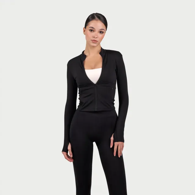 Iron Maxx MRIIÀ Soft Active Zip Up Jacket Schwarz – vielseitig