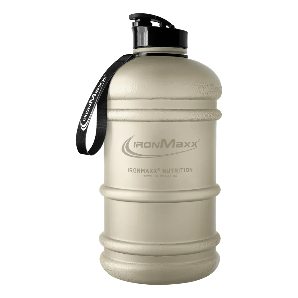 Iron Maxx Water Gallon Trinkflasche 2200ml Sandstone BPA-frei