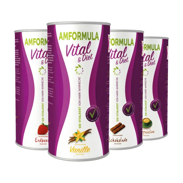 AMSPORT AMFORMULA Vital & Diet Mahlzeitenersatz Vanille Pulver
