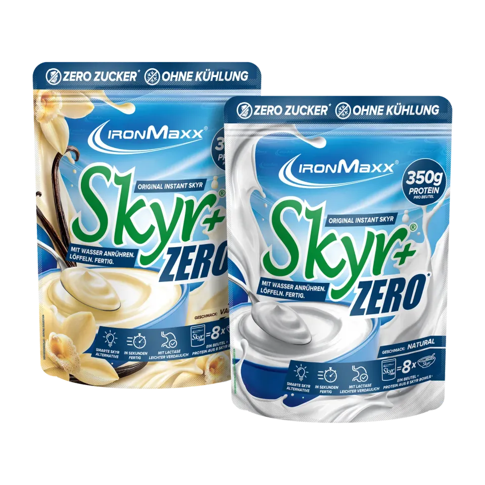 Iron Maxx Skyr Zero Duo Skyr Natur Vanille proteinreich