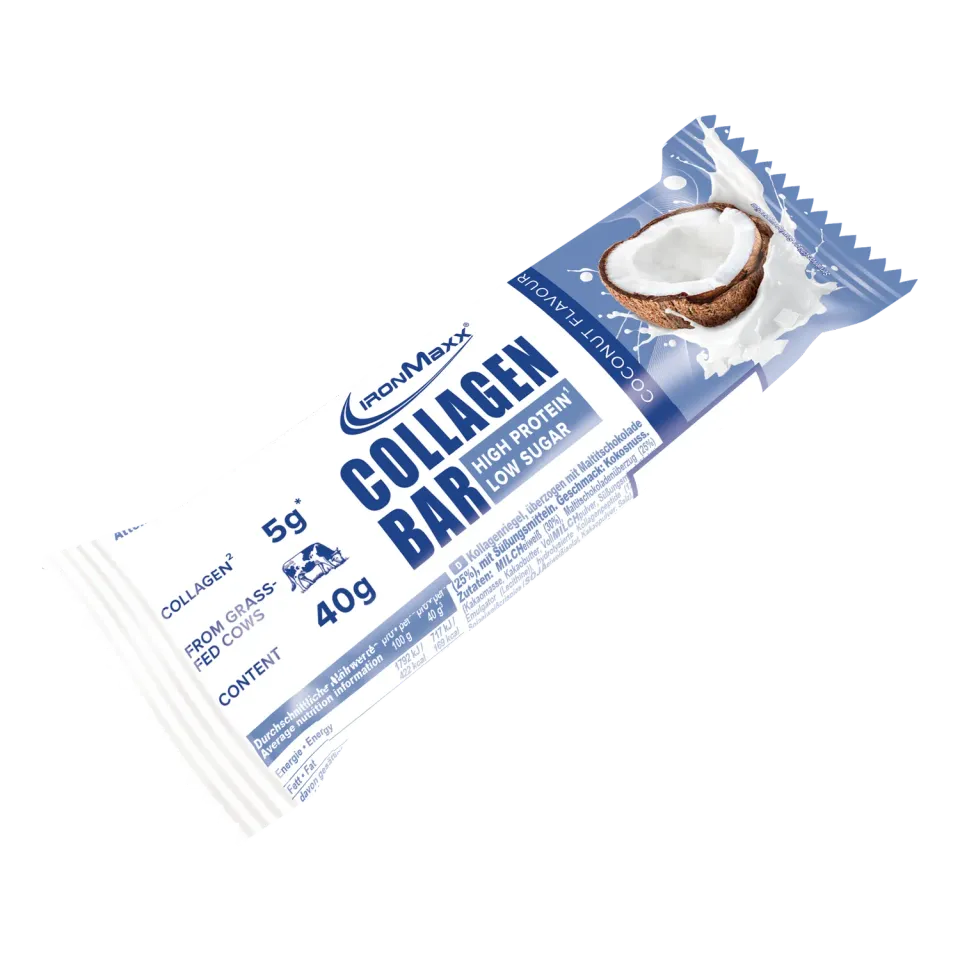 Iron Maxx Collagen Bar Proteinriegel Coconut 40g Kollagen