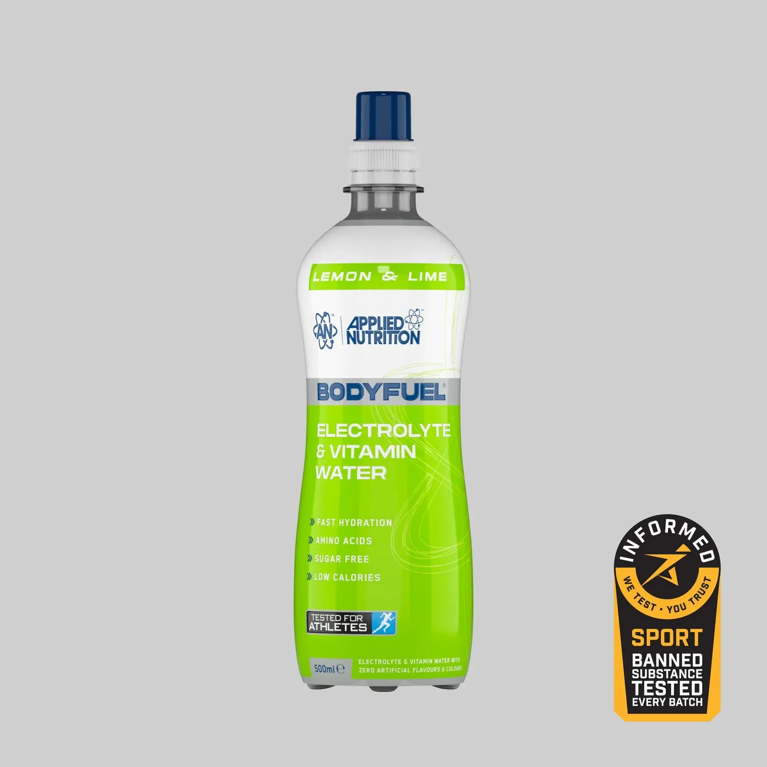 Applied Nutrition BODYFUEL Hydration & Vitamin Water Getränk Blue Raspberry 500ml