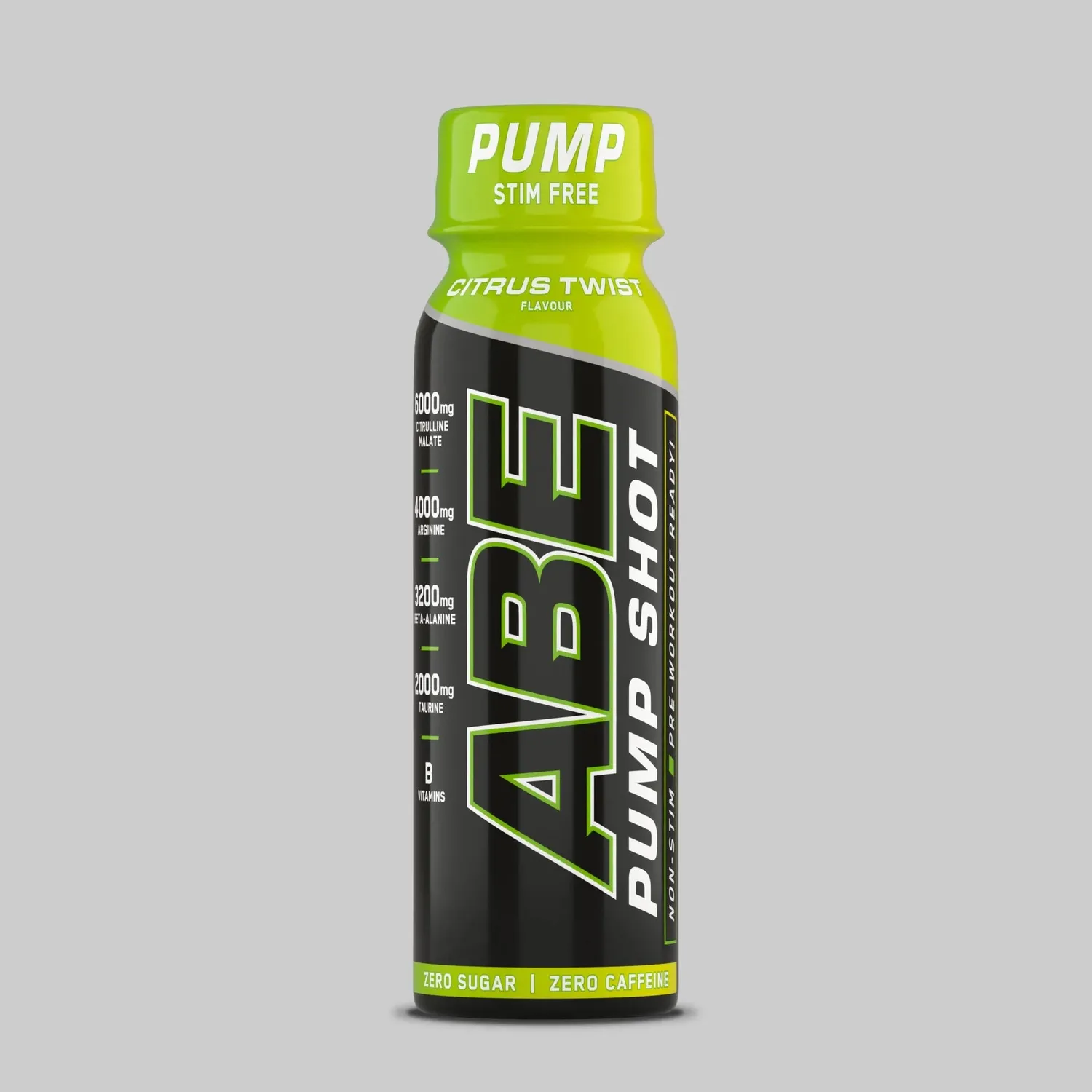 ABE Pump Pre-Workout Shot Stim-frei Koffeinfrei