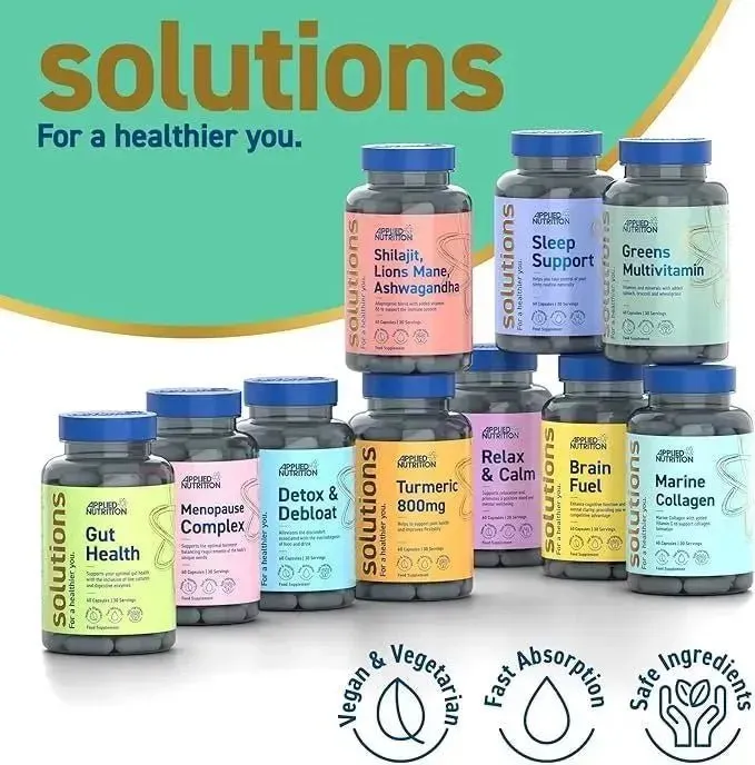 Applied Nutrition Detox & Debloat Kapseln 60 Kapseln vegan