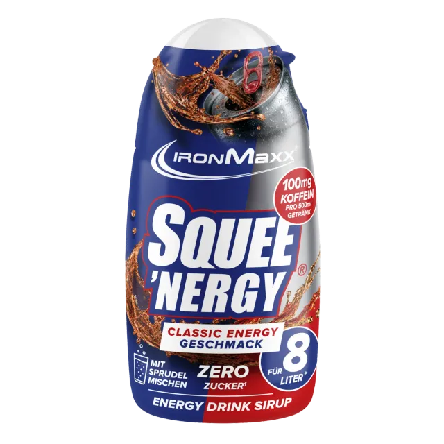 Iron Maxx Squee'Nergy Classic Energy Sirup 65ml zuckerfrei