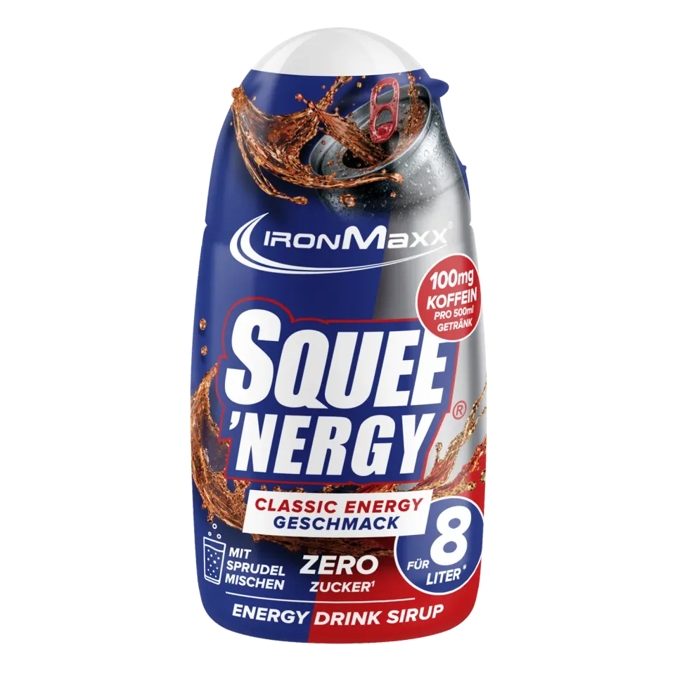 Iron Maxx Squee'Nergy Classic Energy Sirup 65ml zuckerfrei
