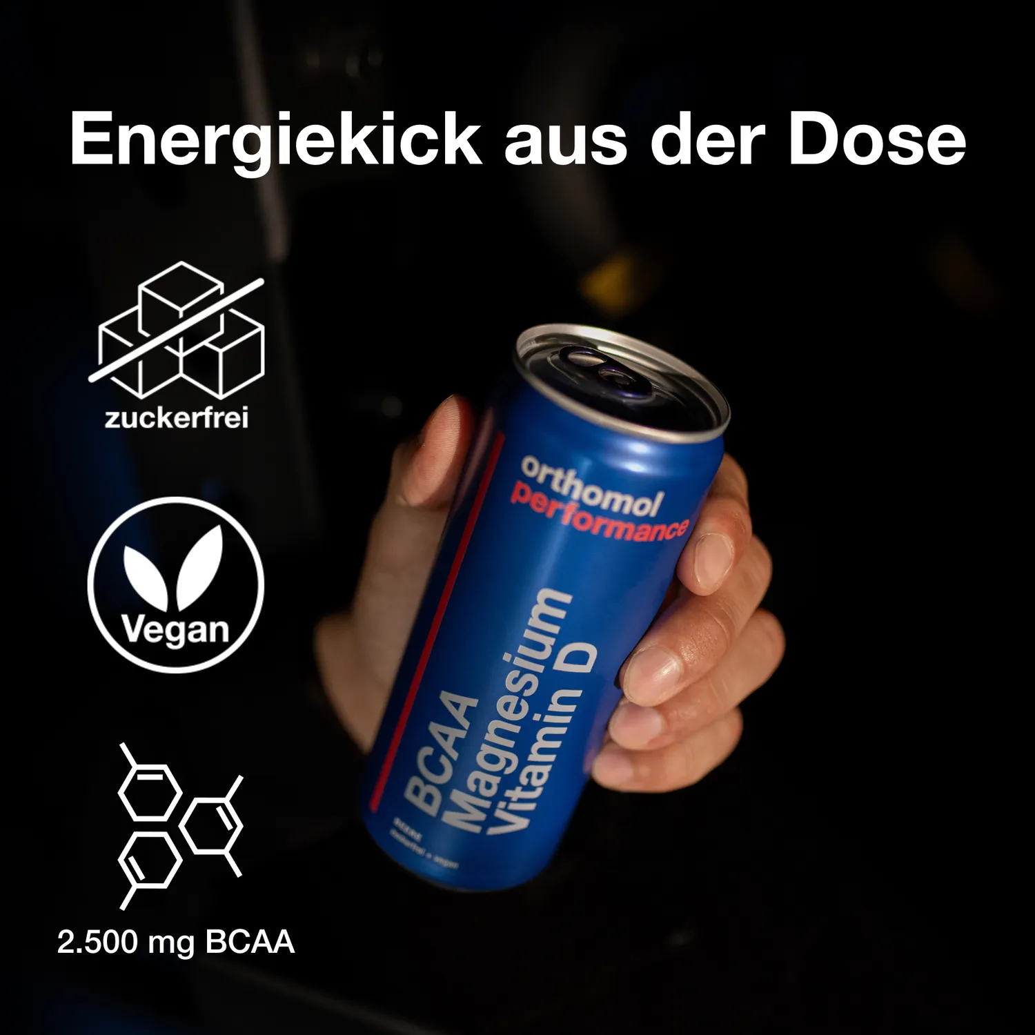Orthomol Performance Sportgetränk 12 Dosen BCAA Magnesium zuckerfrei