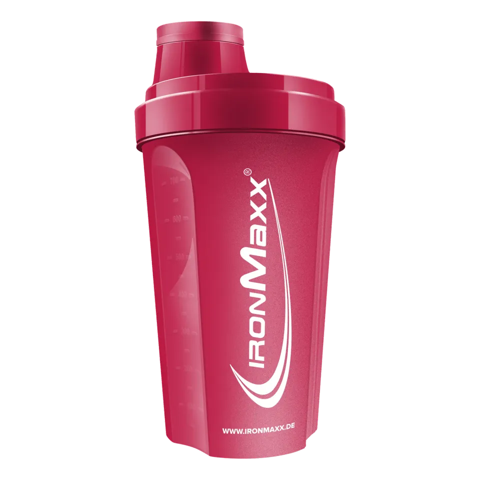 Iron Maxx Shaker 700 ml Protein Shaker Scarlet Red BPA-frei