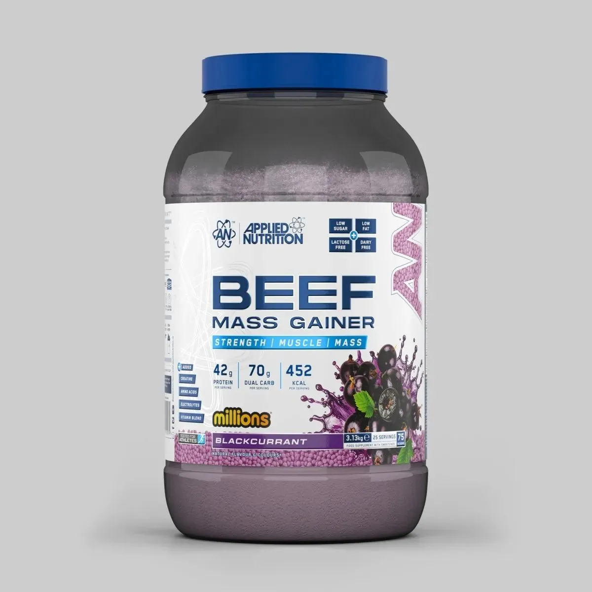 Applied Nutrition Beef Mass Gainer Cola 3,13 kg 42 g Protein