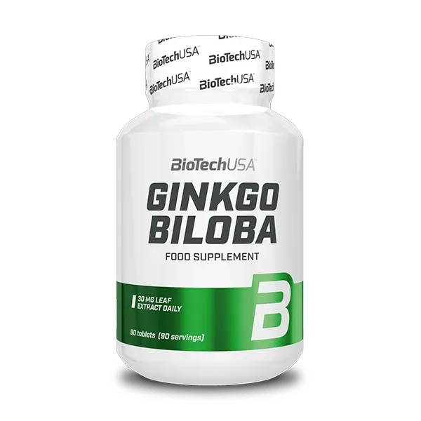 BioTechUSA Ginkgo Biloba Tabletten 90 Stk 80 mg Extrakt