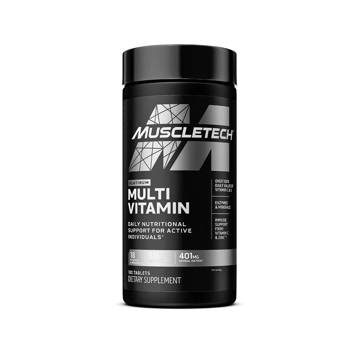 MuscleTech Platinum Multivitamin 90 ct Multivitamin-Komplex