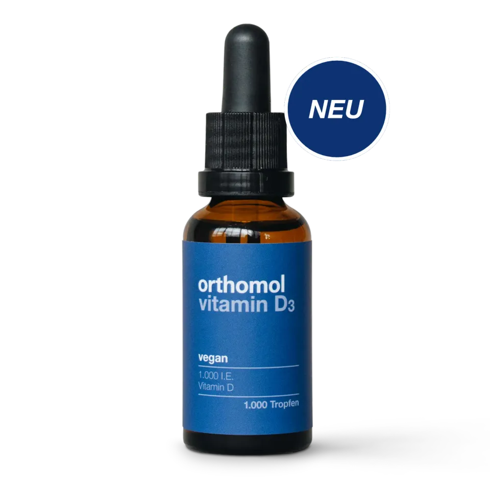 Orthomol Sport Vitamin D3 vegan Tropfen 1 x 30 ml – 1000 IE
