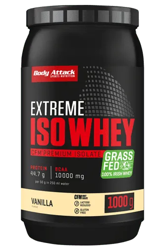 Body Attack Extreme Iso Whey Isolat Chocolate 1,8 kg laktosearm