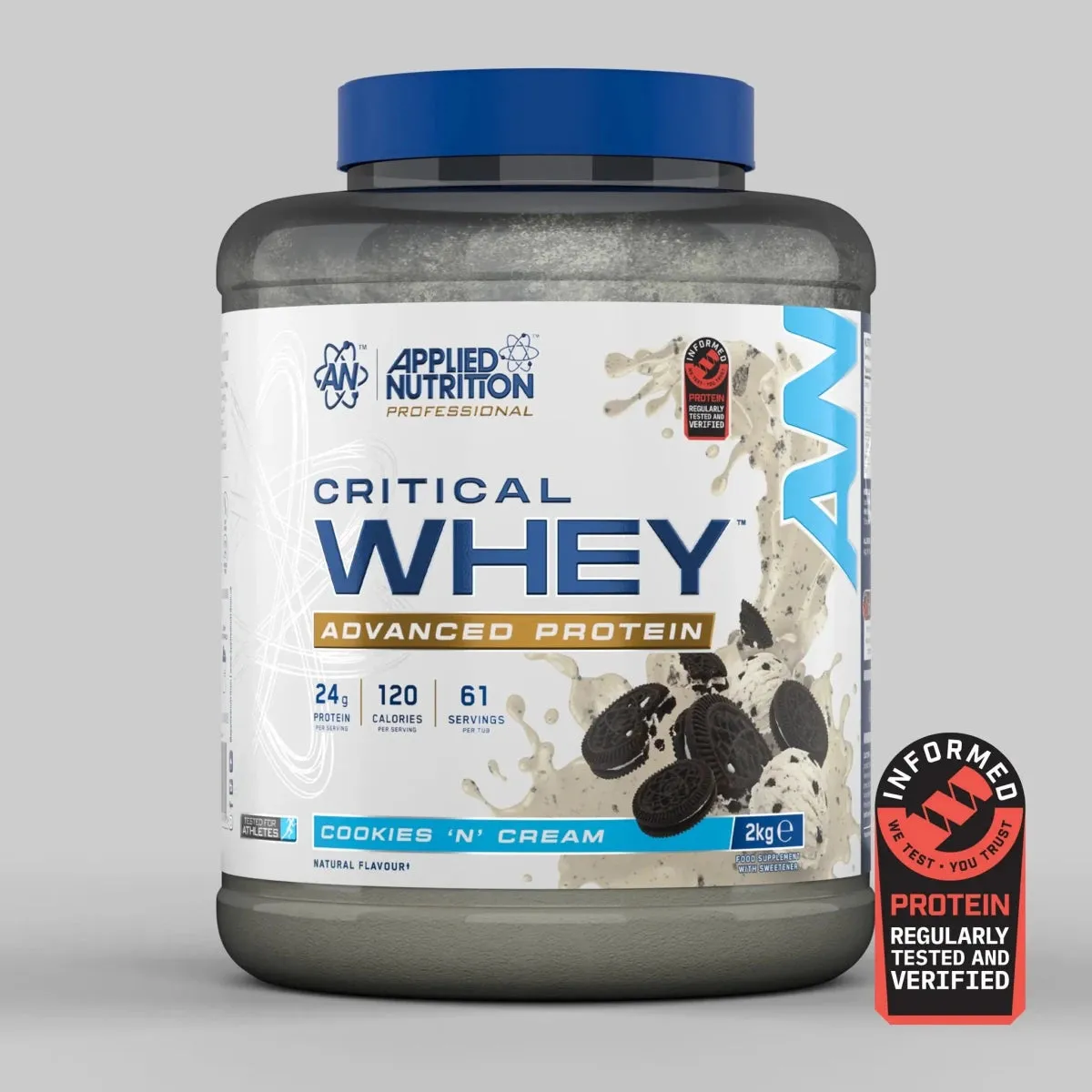 Applied Nutrition Critical Whey Proteinpulver Vanilleeis 2kg