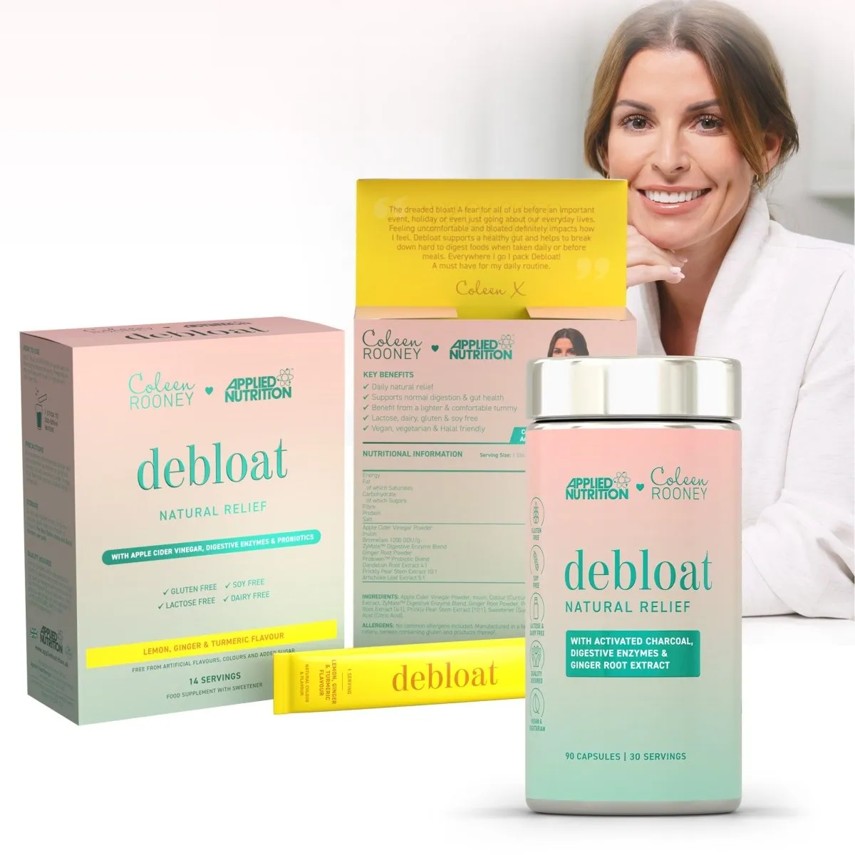 Coleen Debloat Bundle Pulver 14 Sticks + 90 Kapseln