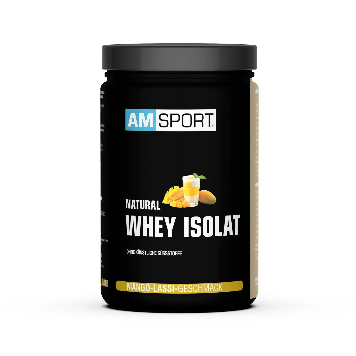 AMSPORT Natural Whey Isolat 330 g Pulver Vanille natürlich