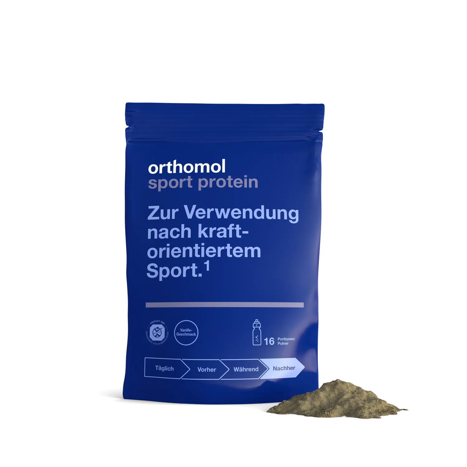Orthomol Sport protein Bundle Proteinpulver Vanille + Schokolade 32 Portionen