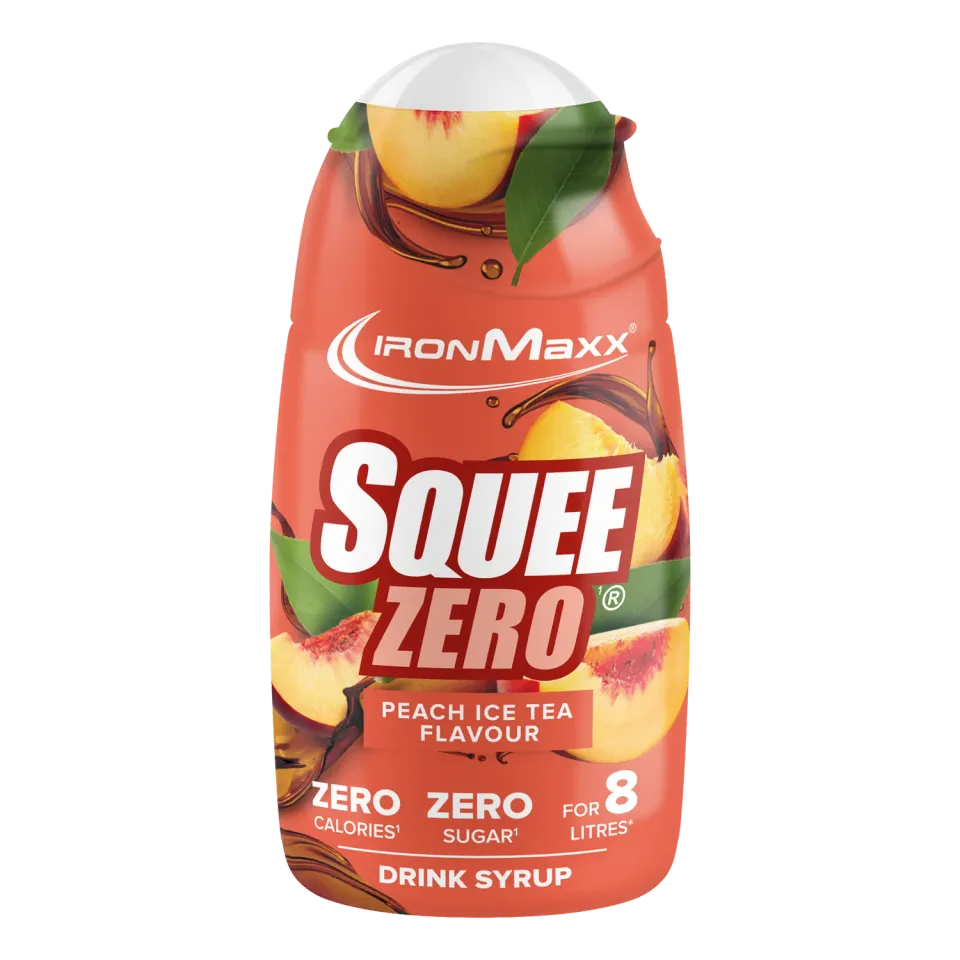 Iron Maxx SqueeZero 65ml Pfirsich Eistee Sirup Zero