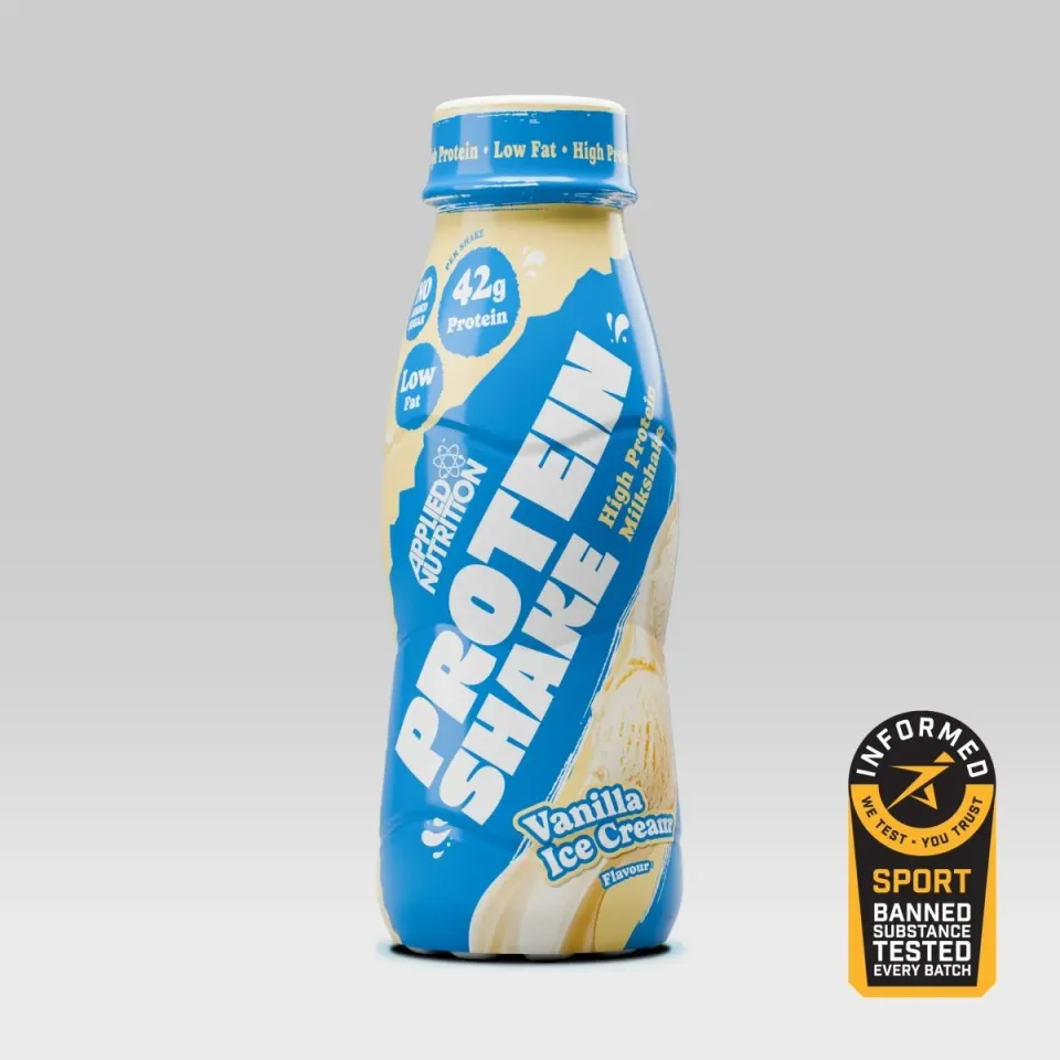 Applied Nutrition High Protein Shake Vanilleeis 8x500 ml fettarm